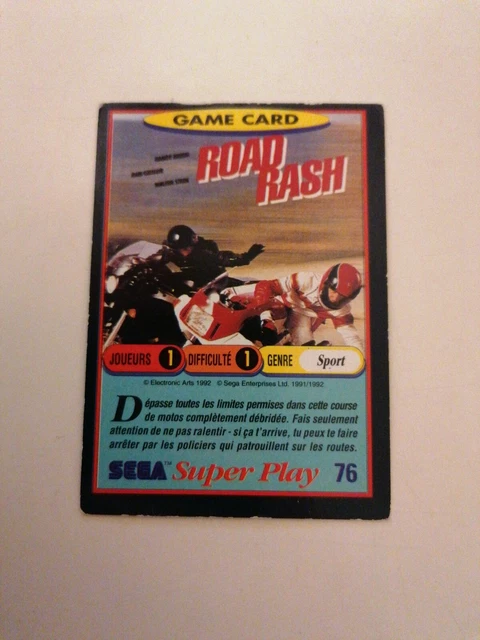 Panini Game Card - SEGA Super Play - dragon’s fury - #9