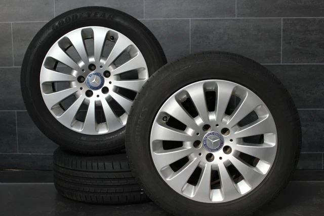 ORIGINAL MERCEDES ML Gle Jantes en Alliage 18 Pouces Neuf Michelin 255