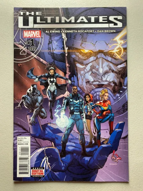 Ultimates #1 • 1st Ayo • Al Ewing • 2016 Marvel Comics • Galactus