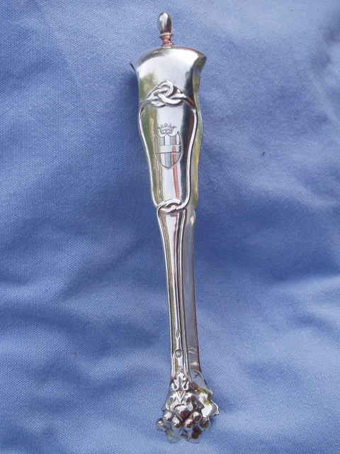 PINCE À SUCRE CHRISTOFLE Patte de lion Paris Poinçon Balance metal argenté EUR 18,00 - FR