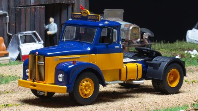 Miniature Camion auto 1:43 Ixo Model Scania 110 Super diecast Modélisme