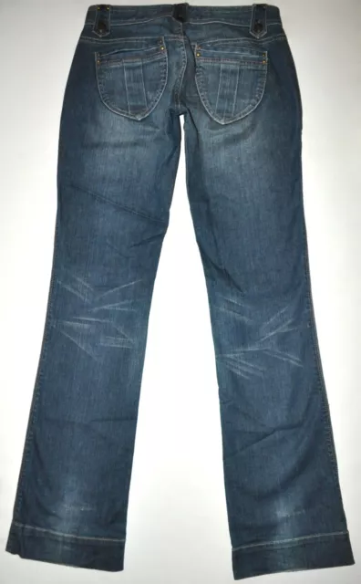 A|X Armani Exchange Women's Barely Boot Cut Jeans Size 0 (W 27" L 32") AWESOME 3