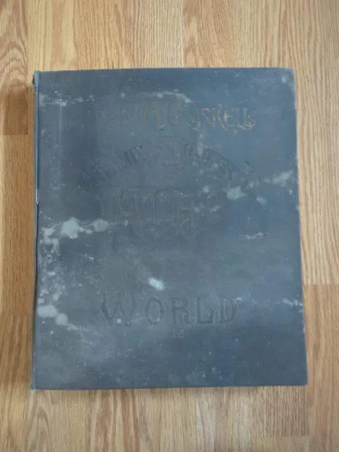 Antique Maps Gaskell's Atlas of the World 1895 Color United States+More