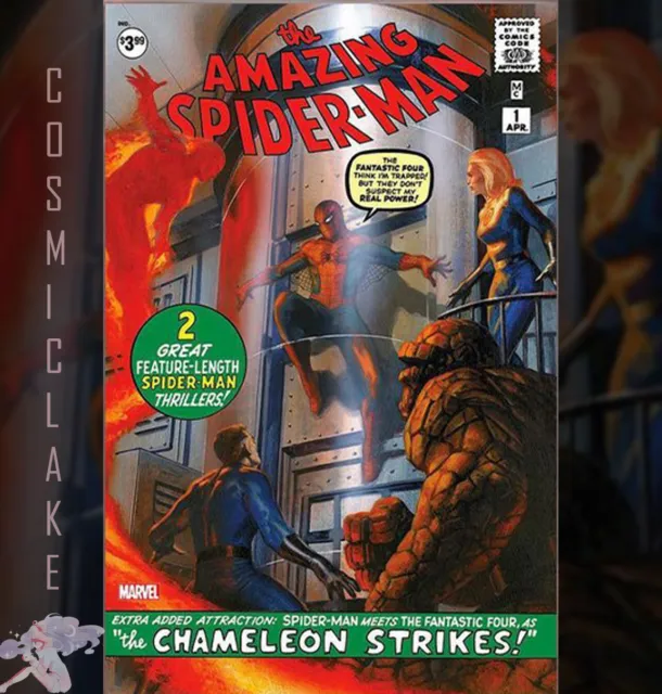 Amazing Spider-Man #1 ~ Dellotto Facsimile Variant ~ 1963 Homage  Preorder 10.5☪