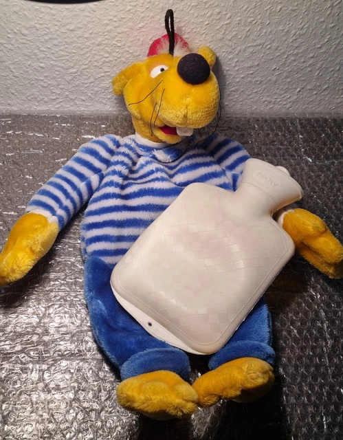 HEIN BLÖD PLÜSCHTIER 45 cm Wärmflasche, Ravensburger,1996 Vintage Original Fashy EUR 15,00