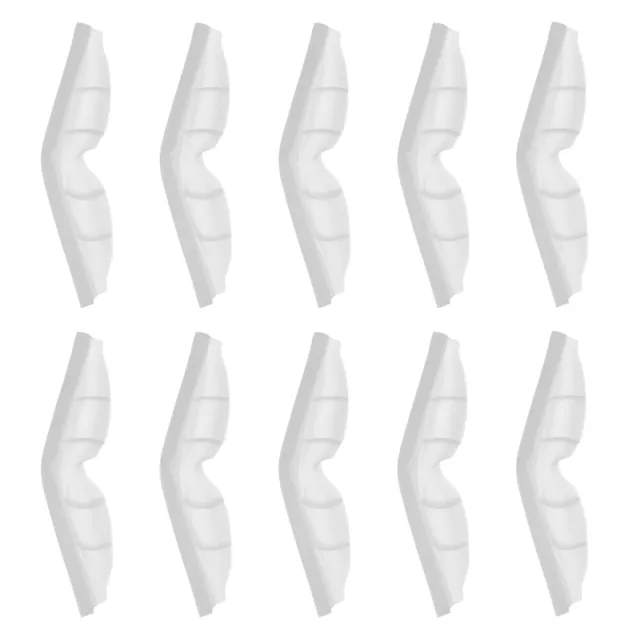 Tira de espuma antiniebla Ciieeo: almohadillas de puente nariz de silicona para máscaras (10 piezas)