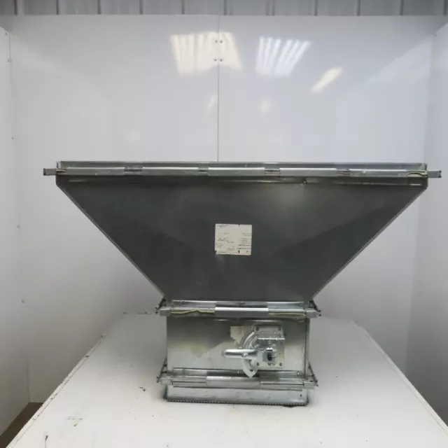 20"x40" To 20x16" Galvanized Steel Rectangular Duct Transition W/Damper