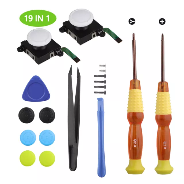 3D Analog Joystick Replacement Repair Tools Kit for Nintendo Switch Lite Joy-Con