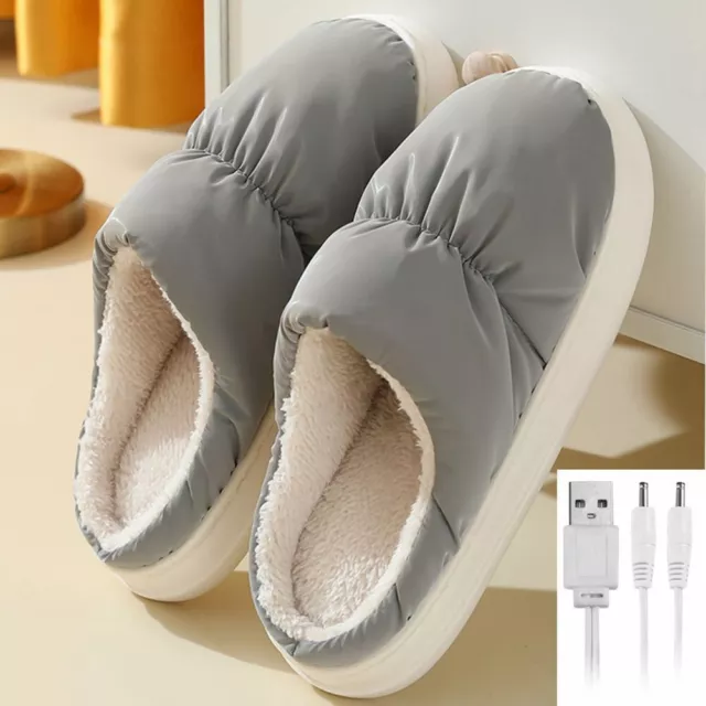 Acheter Chauffe-pieds chauffant USB, chauffe-pieds électrique en peluche  douce, coussin chauffant pour femmes et hommes