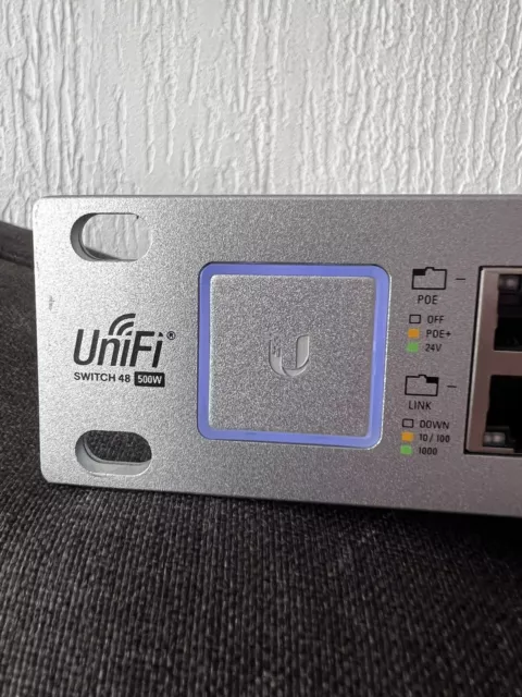 Ubiquiti UniFi Switch 48 500W PoE+ 2x SFP/SFP+ 48x RJ45 Ports | US-48-500W