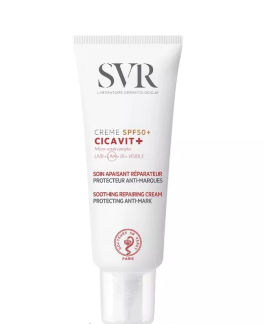 SVR CICAVIT+ SPF50+ special rejuvenating cream for sun protection 40ML ...