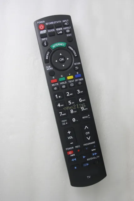 Remote Control For Panasonic N2QAYB000704 N2QAYB000703 TC-P42UT50 TC-55DT50 TV
