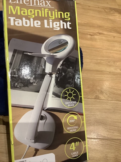 Lifemax magnifying table light cheap