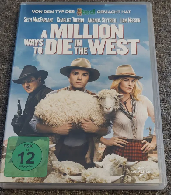 DVD - A Million Ways to Die in the West - 2014 - 1x gesehen-wie neu-Top Zustand