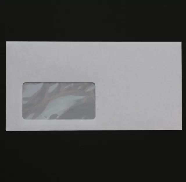 25 Pièces Enveloppes din Long Auto-Adhésif Avec Vitres