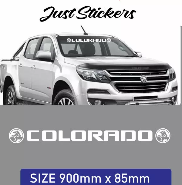 HOLDEN COLORADO WINDSCREEN DECAL ,Car sticker  bumper sticker ,4X4, logo