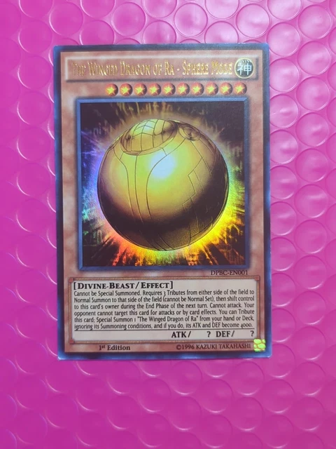 YU-GI-OH! THE WINGED Dragon of Ra - Sphere Mode DPBC-EN001 1st edition ...