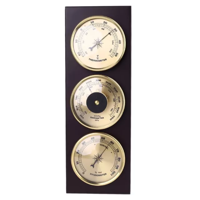 Mini Hygrometer Thermometer Barometer Weather Station Set Portable Wall Mounted