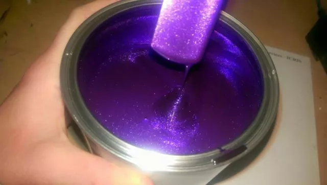 1 LT PURPLE  Metallic 2k Direct Gloss Car Paint Custom Colour 2 PACK