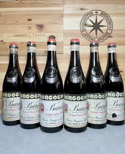 1964 Giacomo Borgogno & Figli Barolo Riserva DOC, Piedmont, Italy 3