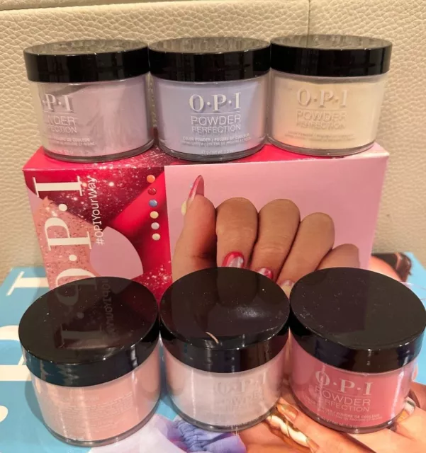 OPI Powder Perfection Dip Powder 43g / 1.5 oz Updated 2024 new - **Pick Any**