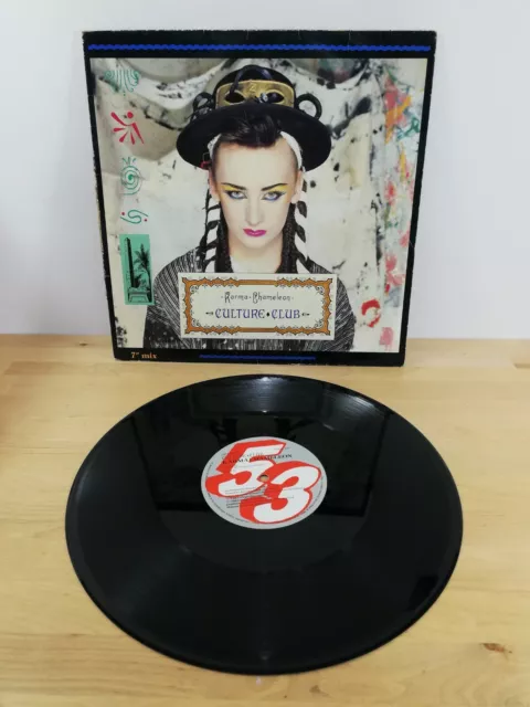 Culture Club 'Karma Chameleon - 12” Single Vinyl