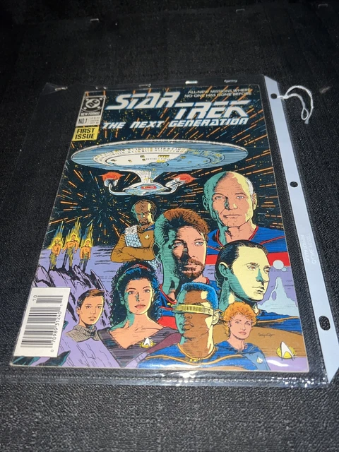 Star Trek: The Next Generation 1989 #1 First Issue DC Comics