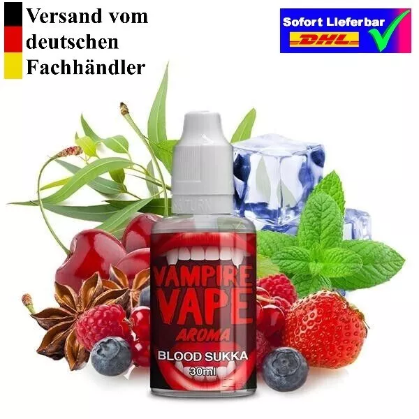 Blood Sukka 30ml Aroma von Vampire Vape - Aromakonzentrat zum Selbstmischen