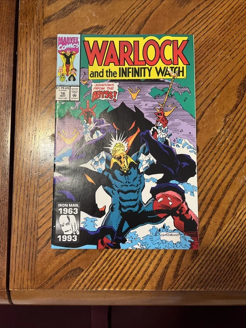 Warlock And The Infinity Watch #16 Marvel Comics 1993 Vf/Nm