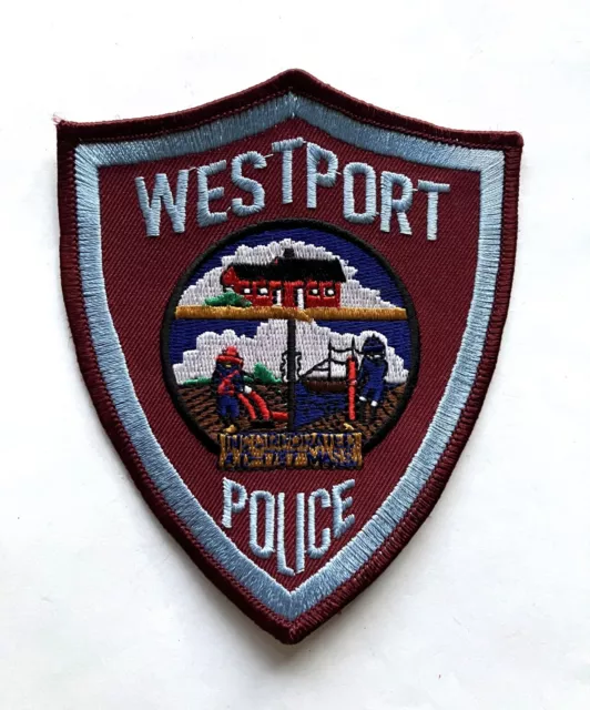 Obsolete Westport Police patch, Massachusetts