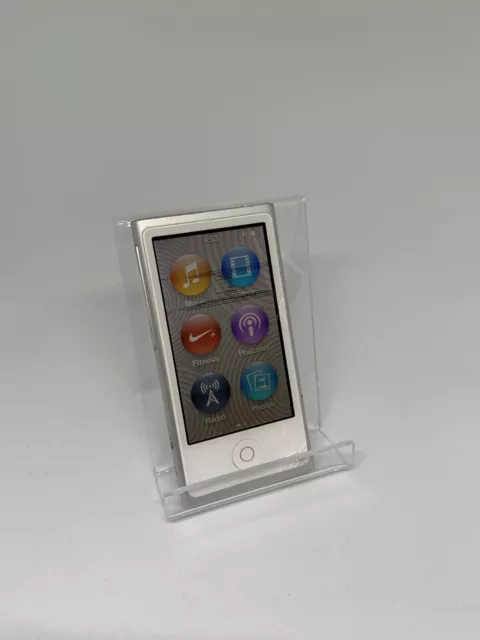 Apple iPod nano 7. Generation Silber 16GB MP3 Player / Bluetooth / vom Händler