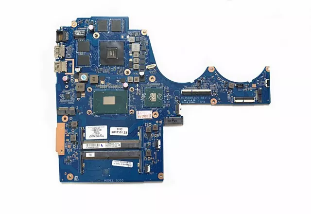 914772-601 For HP 15-AX 15-BC With i7-7700HQ CPU Laptop Motherboard