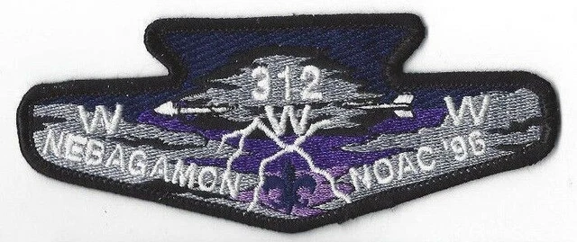 OA Lodge 312 Nebagamon Flap 1996 NOAC Las Vegas Area Council