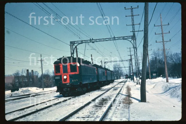 D DUPLICATE SLIDE - CNSM North Shore 168 Trolley Electric Action 1960s