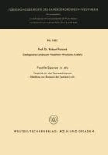 FOSSILE SPORAE IN Situ Vergleich Mit Der Sporae Dispersae Nachtrag Zur