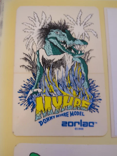 80s Zorlac カタログ スケートボード Pushead（Zorlac