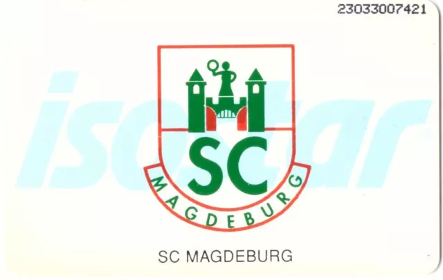 Telefonkarte K 919.93 - Isostar - Zudruck SC Magdeburg - Auflage 250