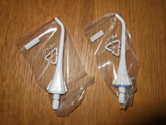 2 x PANASONIC  EW-1411 ORAL IRRIGATOR FLOSSER NOZZLE    EW1411NZ