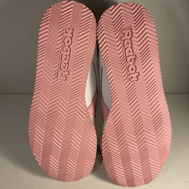 Reebok Royal CLJOG 3.0 Sneaker Unisex Big Kid Size 6 Or Women Size 8 Light Pink 3