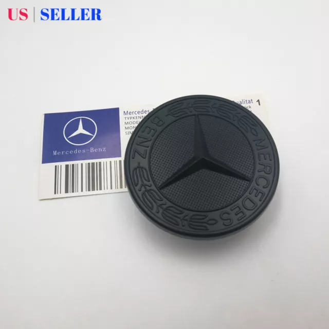 Mercedes Benz Affalterbach Colored AMG Mount Front Hood Emblem Badge  Ornament Logo 2048170616 57mm