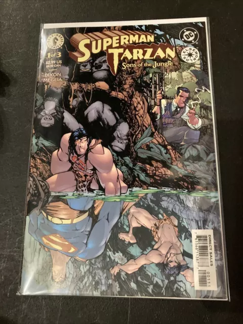 Superman Tarzan Söhne des Dschungels #1