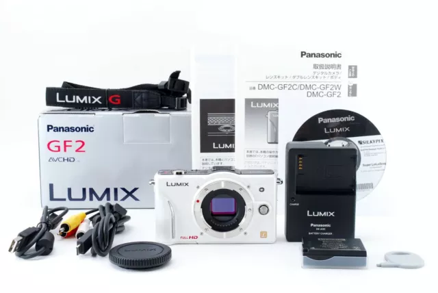 Panasonic Lumix DMC-GF2 Digital Micro Cuatro Tercios Cuerpo de Cámara Solo [ EXC