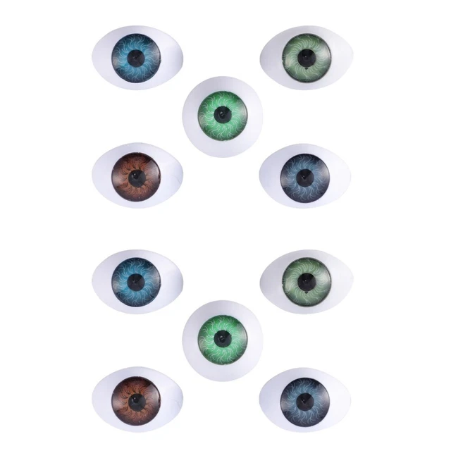 60PCS BISCOTTO BULBI Oculari Halloween Bulbo Oculare Giocattolo