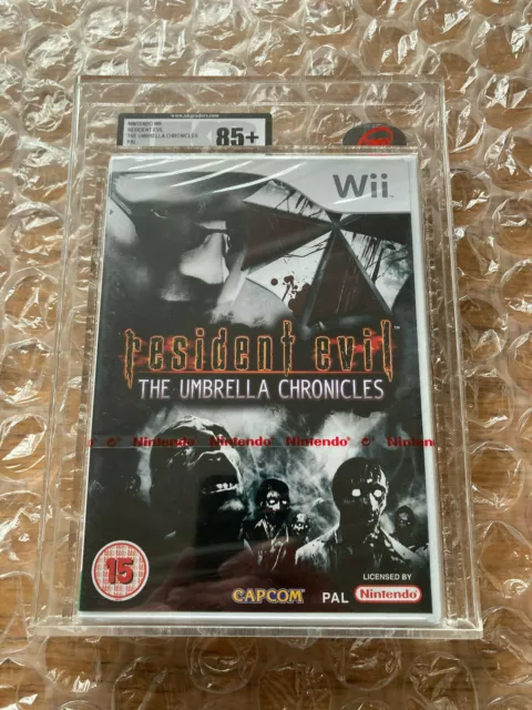 NEW SEALED RESIDENT EVIL THE UMBRELLA CHRONICLES NINTENDO Wii UKG VGA GRADED 85+