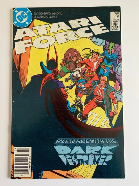 Atari Force #5 Newstand Mark Jewelers DC Comics 1984