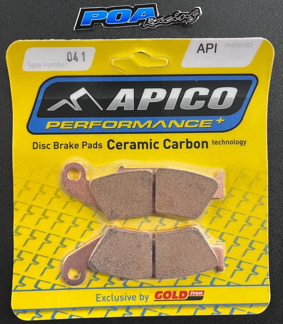 Apico Rear Brake Pads For Honda CRF 250 (2004-2022) – By GOLDFREN – GF176API