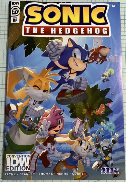 SONIC THE HEDGEHOG #60 CURRY VARIANT IDW COMICS VIDEO GAME SEGA TAILS 2023