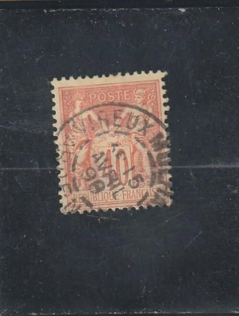 L5667 FRANCE TIMBRE Y&T N° 94 " Type Sage  " Oblitéré