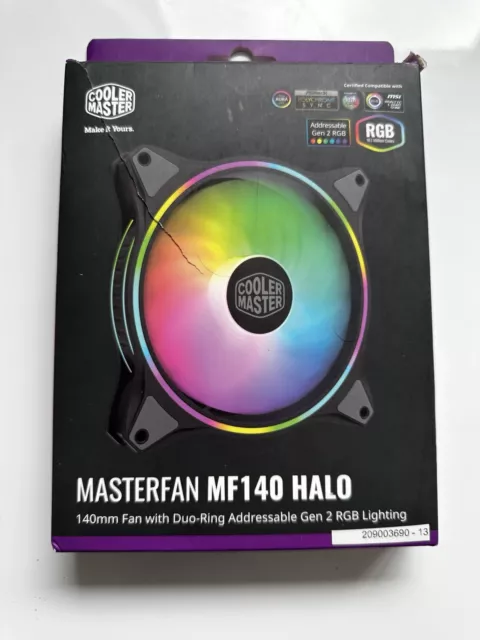 Coolermaster Masterfan Mf140 Halo