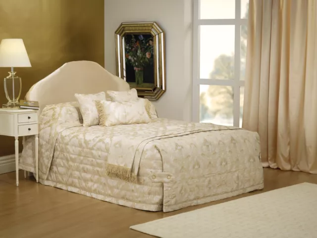 Bianca Buckingham Gold Bedspread Set in All Sizes
